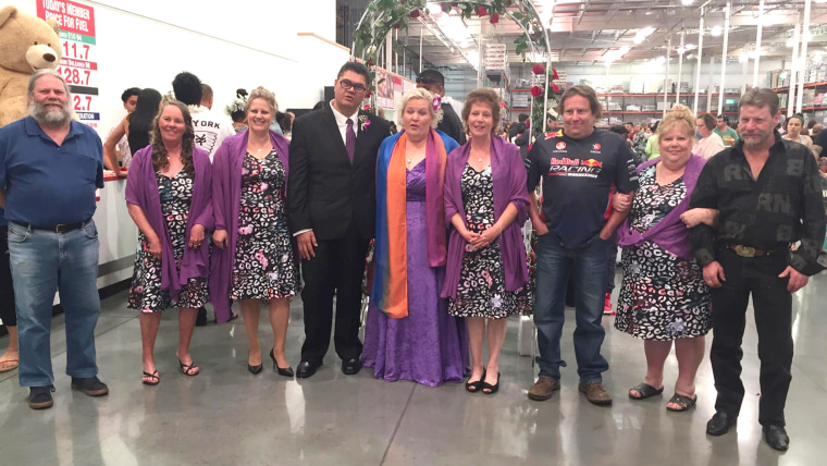 This Australian couple got married at Costco