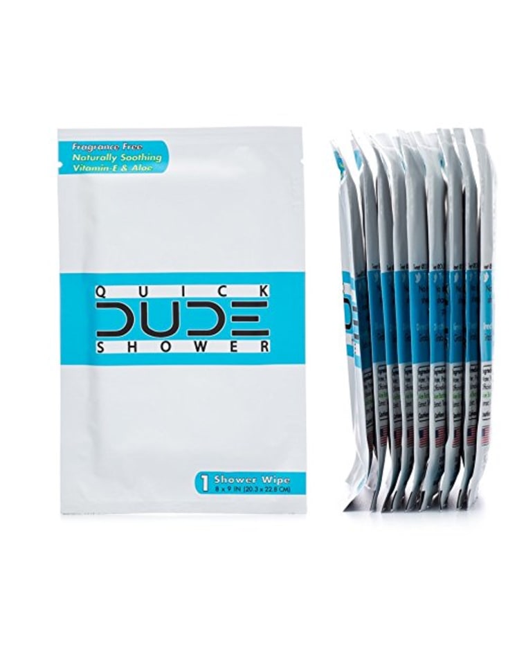 Dude body wipes