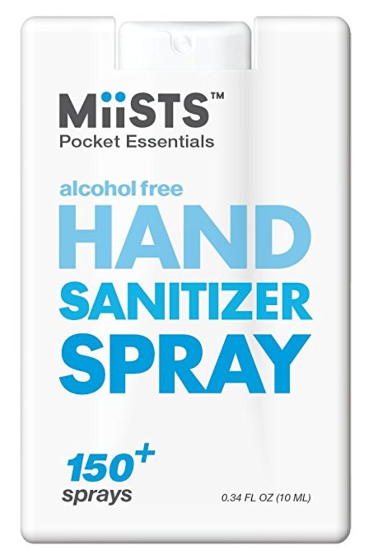 Spray on sanitizer
