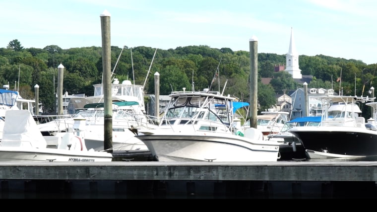 Two Pilates instructors decided to leave their stressful city life behind and downsize to a 344-square-foot retreat on the water.