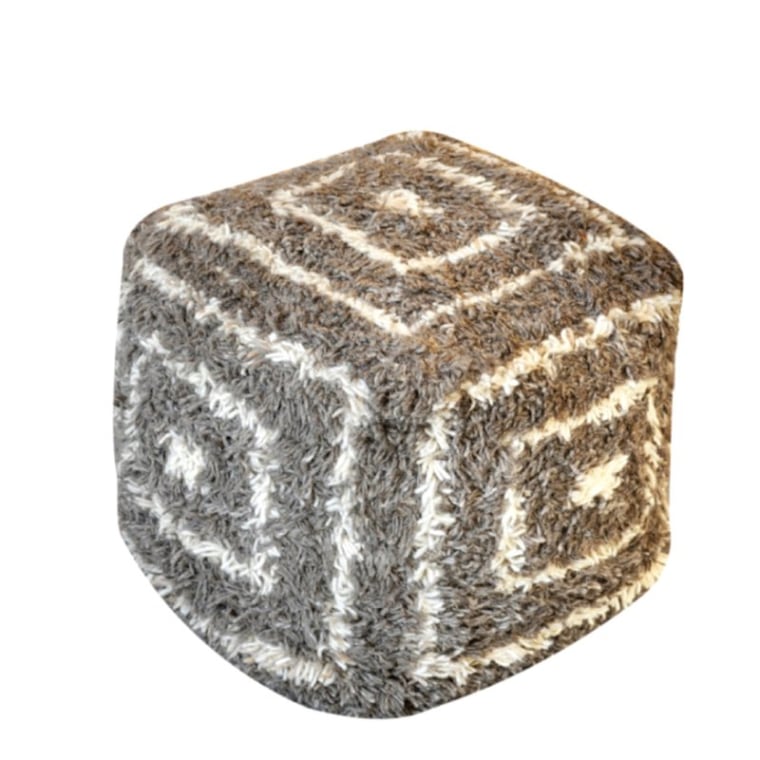Joss & Main Amie Pouf Ottoman