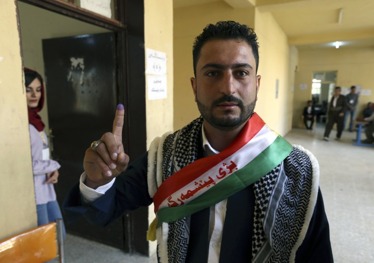 Image: Iraqi Kurdistan independence referendum 2017