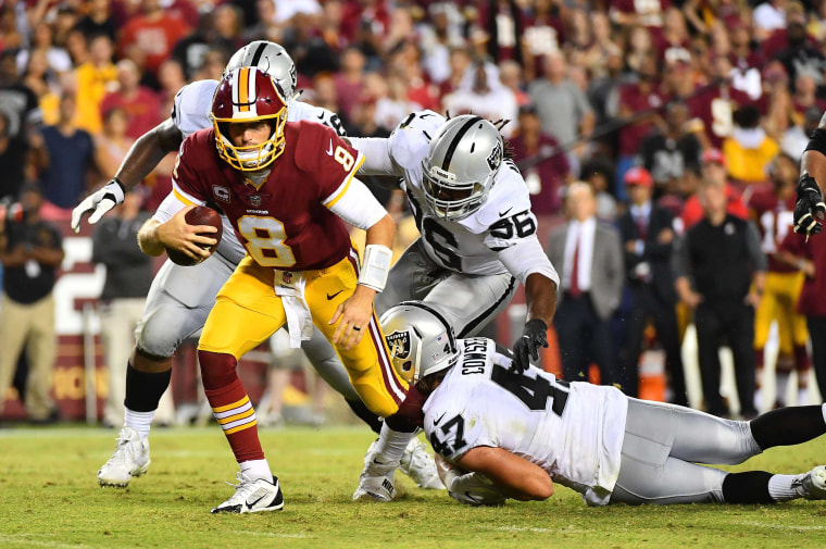 Image: NFL: Oakland Raiders at Washington Redskins