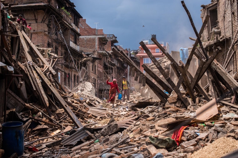 Image: *** BESTPIX *** Rescue Operations Continue Following Devastating Nepal Earthquake