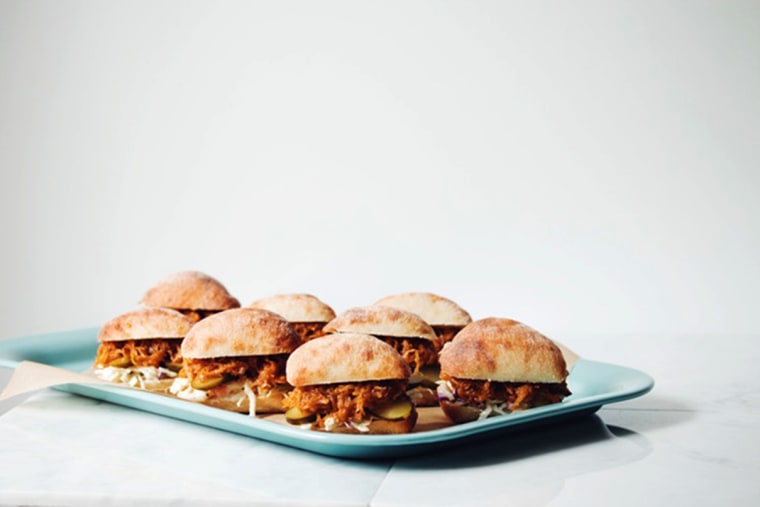 Image: Pulled BBQ Spaghetti Squash Sliders