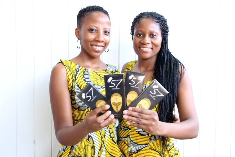 Image: Sisters and Co-founders of 57 Chocolate