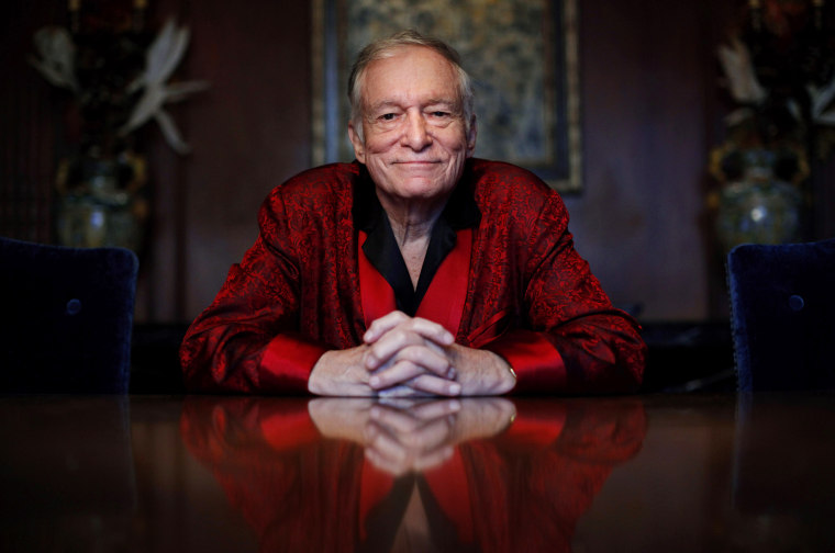 Image: Playboy magazine founder Hugh Hefner