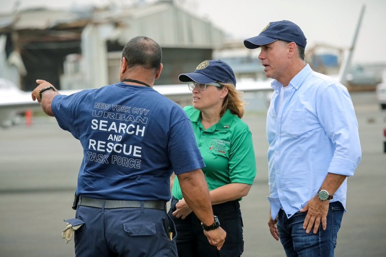 Image: Puerto Rican Mayor Carmen Yul?n works on restoring resources and helping victims of Hurricane Maria.