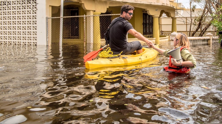 Image: Puerto Rican Mayor Carmen Yul?n works on restoring resources and helping victims of Hurricane Maria.