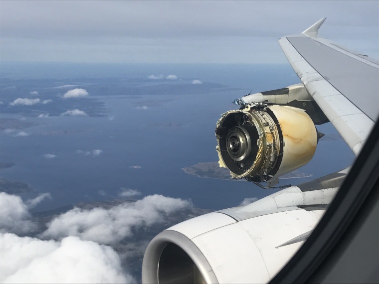 Image: The Airbus A380 engine suffered an uncontained failure during a flight from Paris to Los Angeles.