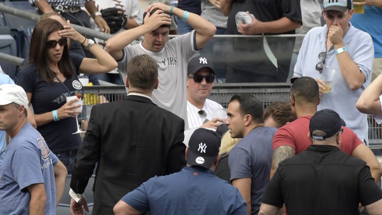 Girl Hospitalized After Being Hit by 105 Mph Foul Ball at Yankee Stadium