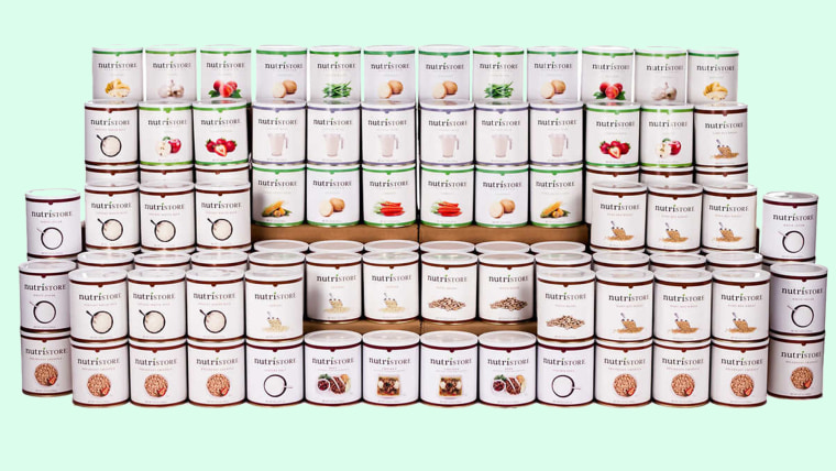 Nutristore 1 Year Emergency Food Kit 6,200 Servings