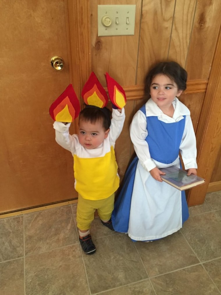 beauty and the beast costumes for kids