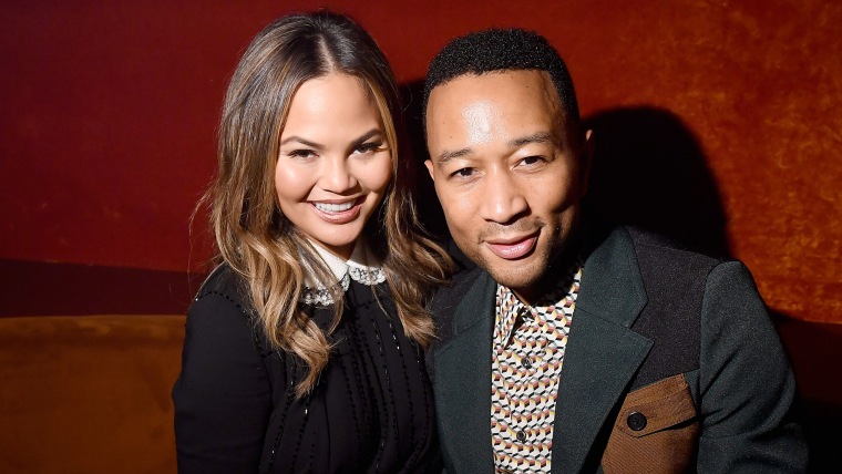 Chrissy Teigen and John Legend