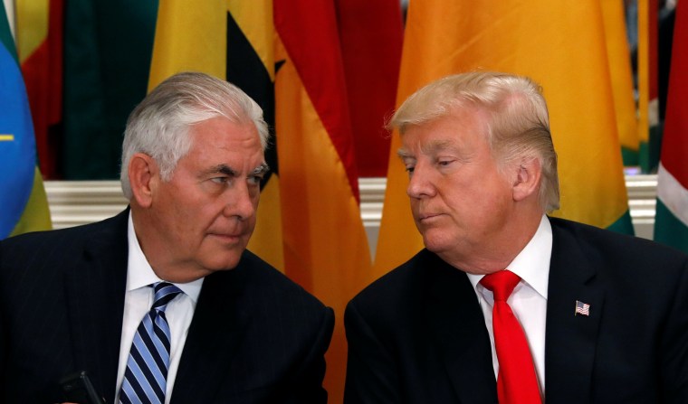 Image: Trump hosts a working lunch with African leaders in New York