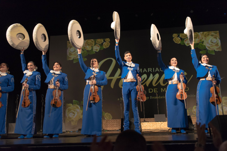 The Academia Mis Raíces is the children's Mariachi Band from