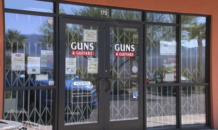 Image: Guns and Guitars in Mesquite, Nevada.