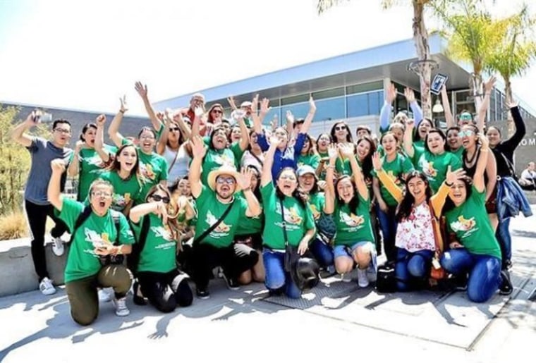The last California-Mexico study abroad program group that returned on Aug. 21 through the San Ysidro, California port of entry. It was the first group to return under the Trump administration.