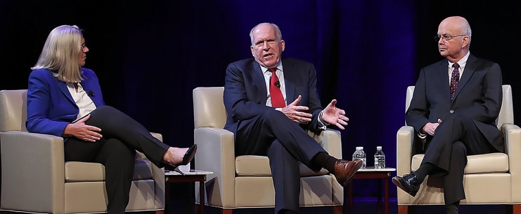 Image: Current CIA Director Mike Pompeo And Five Former CIA Directors Speak At National Security Conference