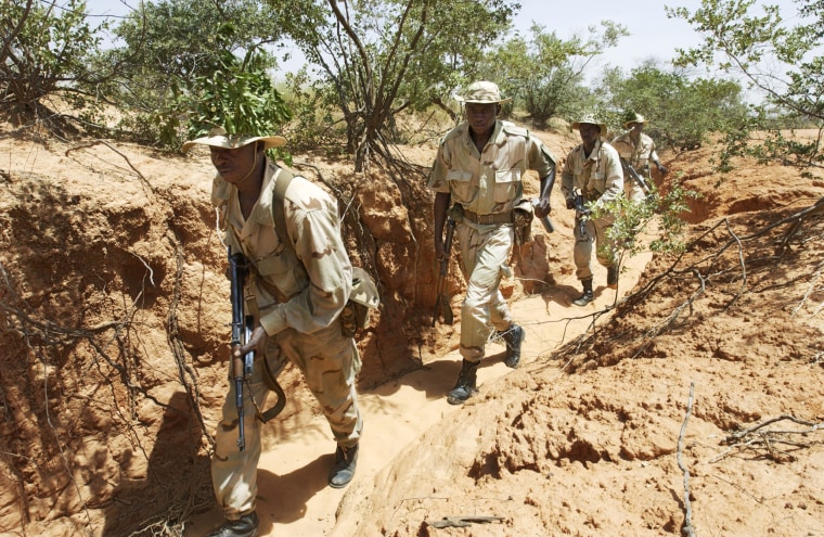 IMAGE: Marines train Nigeriens