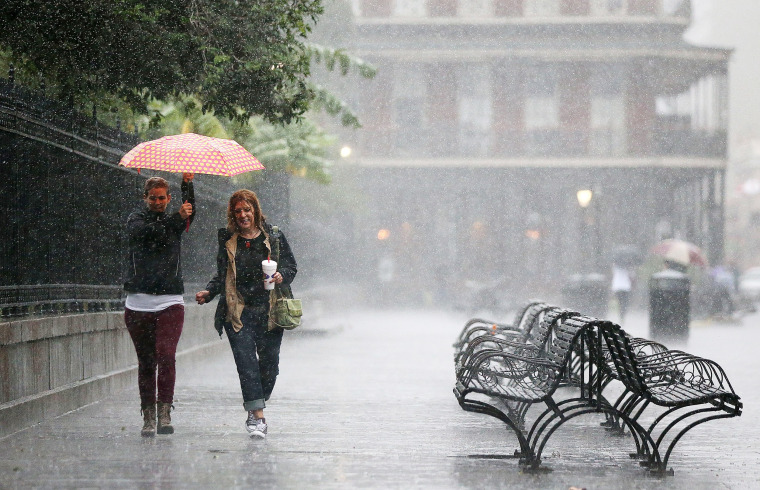 Image: New Orleans Prepares For Hurricane Nate To Make Landfall Over Weekend