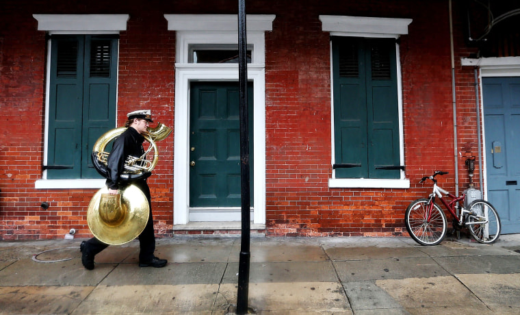 Image: New Orleans Prepares For Hurricane Nate To Make Landfall Over Weekend