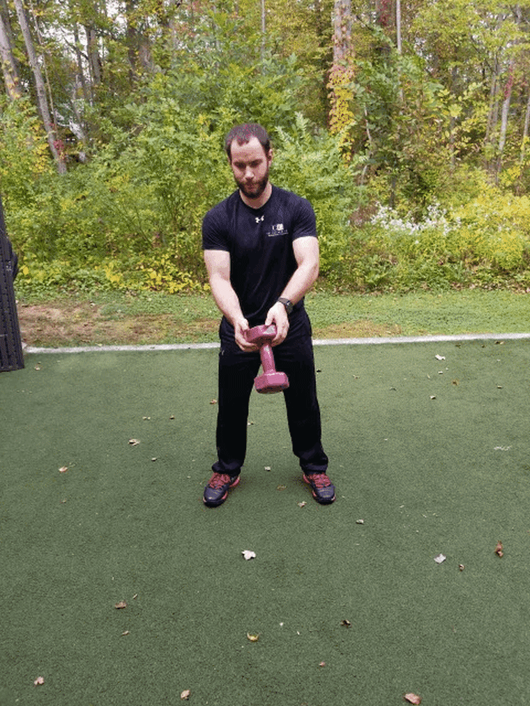 Weighted rotating swings