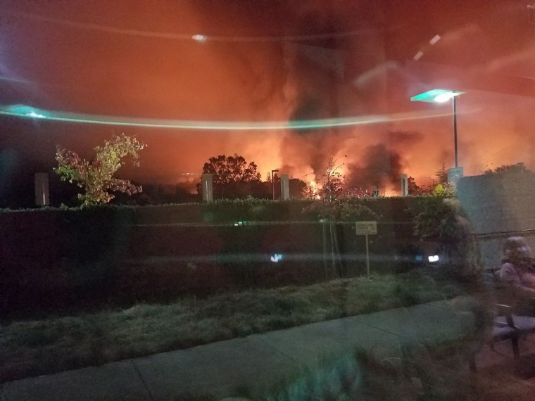“There was a ton of smoke in the hospital,” Nicole told KQED. “You could see it and smell it.”