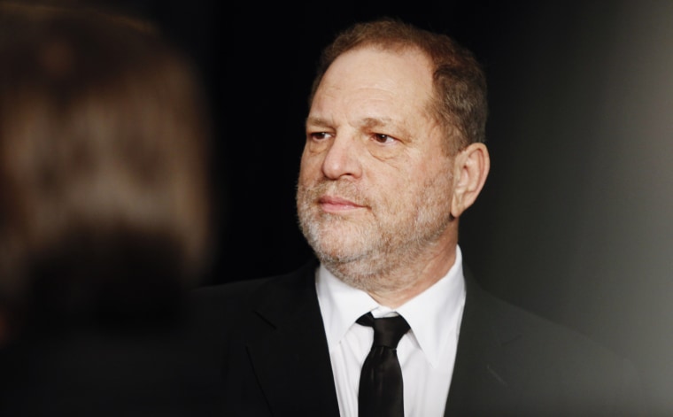 Image: Harvey Weinstein, the Hollywood producer, at a party in Los Angeles.