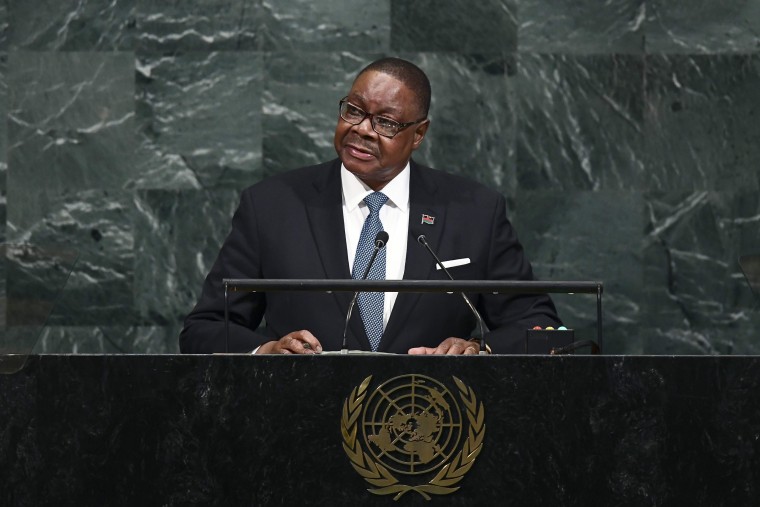Image: Malawi's President Arthur Peter Mutharika