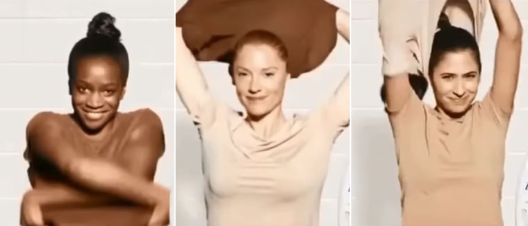 A Dove ad on Facebook showed women of different ethnicities morphing into each other.