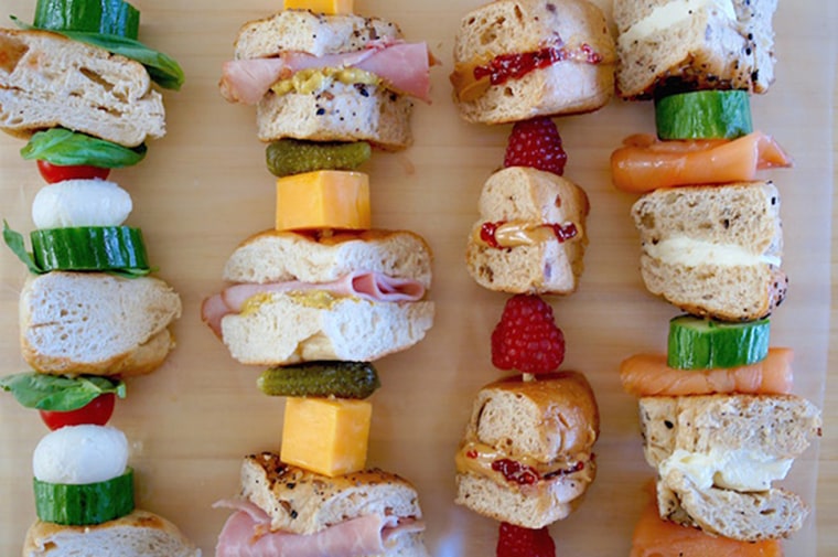 Image: Lunch Box Bagel Kabobs