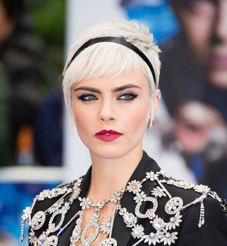 Image: Cara Delevingne attends the "Valerian And The City Of A Thousand Planets" European Premiere