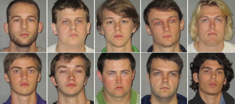 Image: LSU hazing suspects