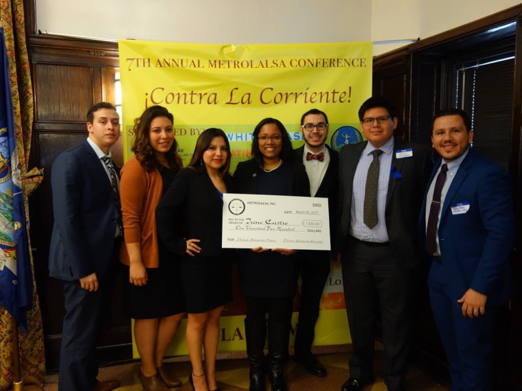 Members of New York's Metro Latin American Law Students Association at their annual conference.