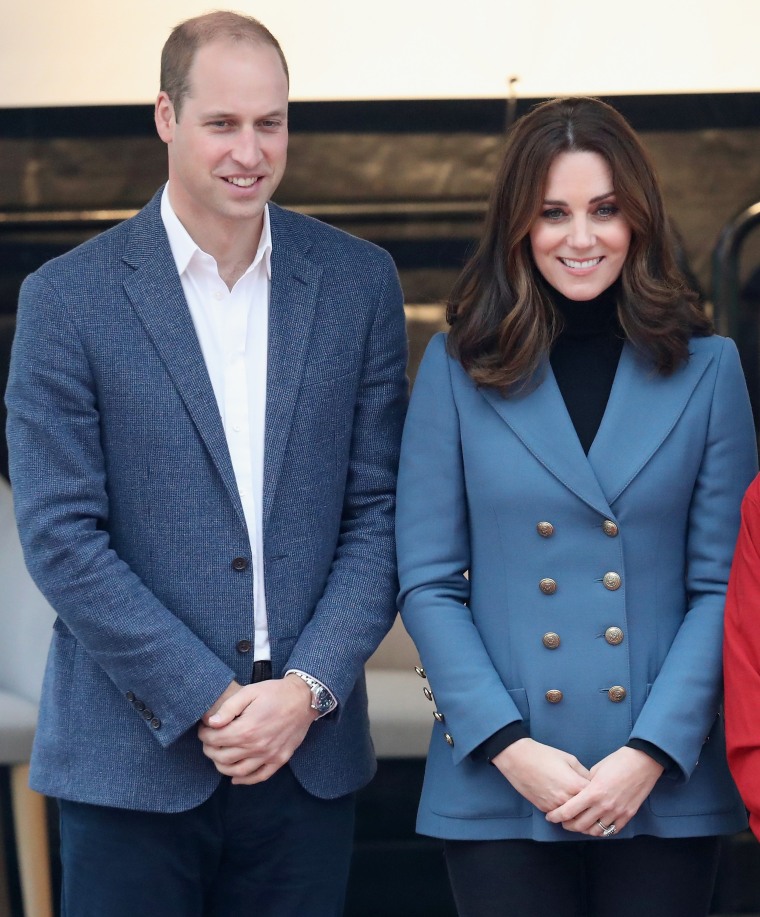 Prince William and Catherine, Duchess of Cambridge, at Coach Core graduation 2017