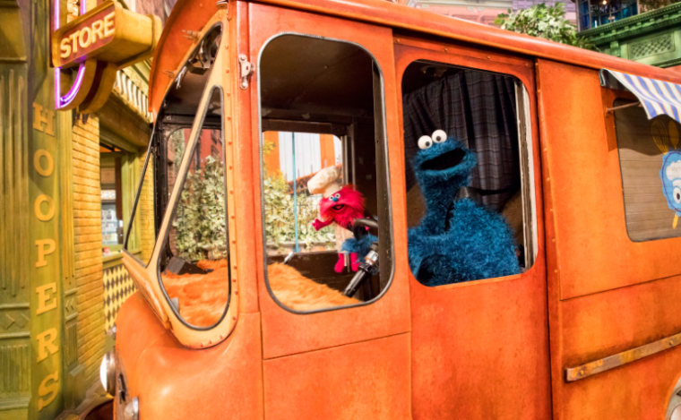 Cookie Monster food truck