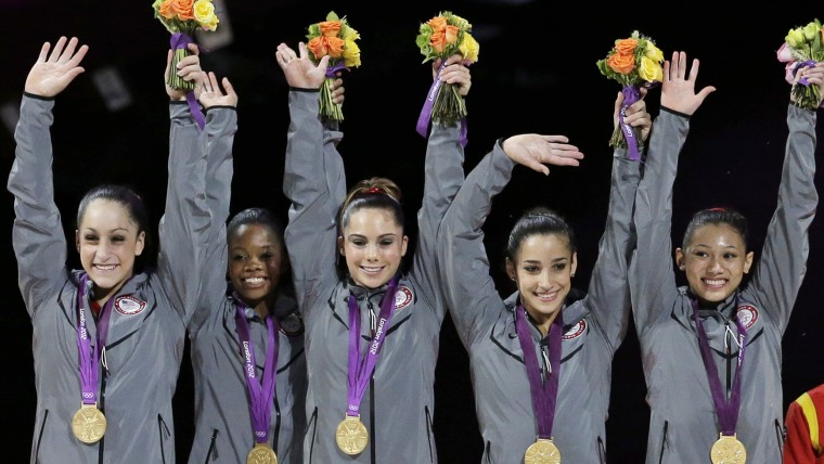 U.S. gymnasts 2012