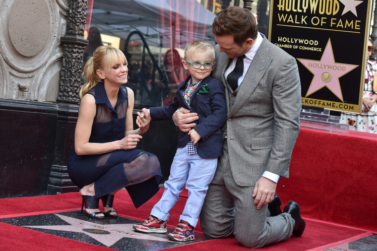 Chris Pratt, Anna Faris, Jack Pratt