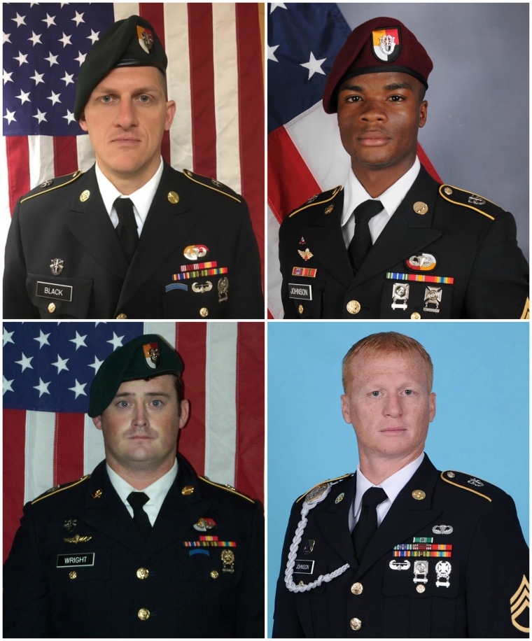 Image: Four US soldiers killed in Niger attack