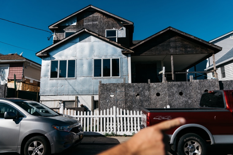 Image: One of the many homes in Broad Channel, Queens, that remain unrepaired after Hurricane Sandy.