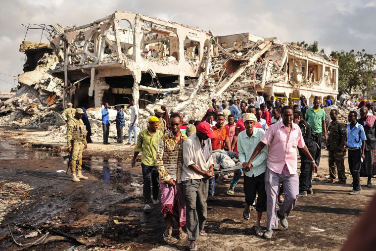 Image: *** BESTPIX *** SOMALIA-BOMBING-CONFLICT