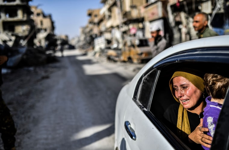Image: SYRIA-RAQA-CONFLICT