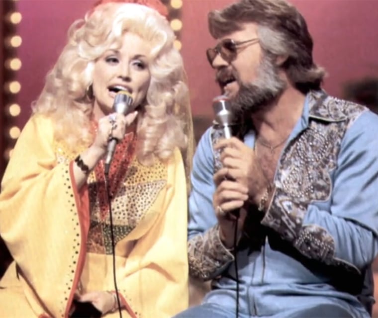 Kenny Rogers and Dolly Parton