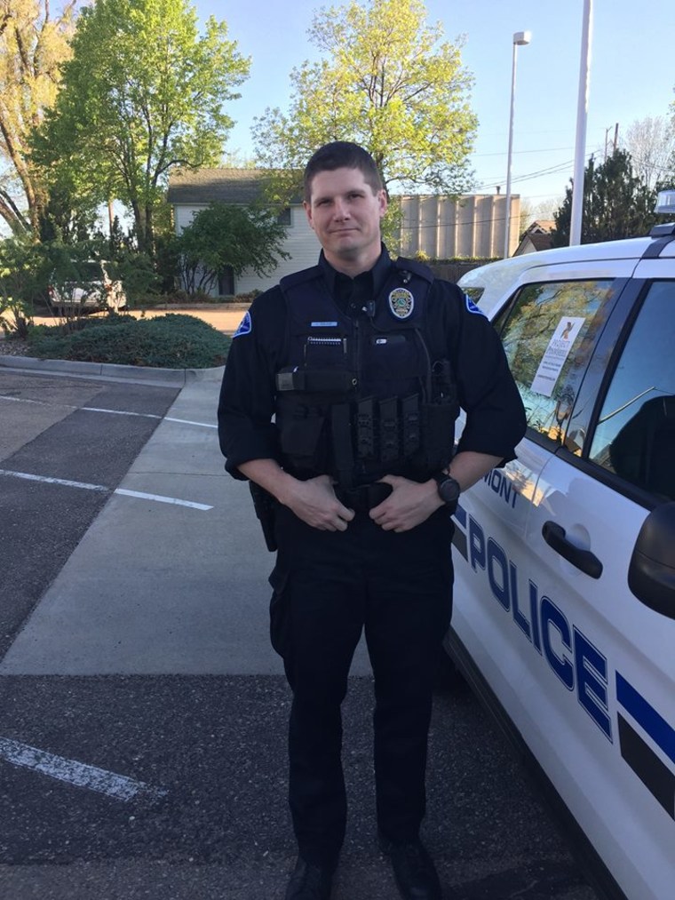 Girl donates piggy bank to police officer with cancer