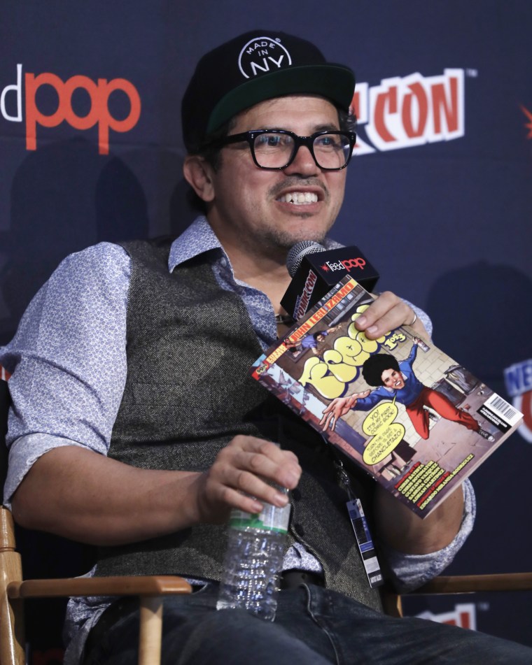 Image: John Leguizamo speaks onstage during the FREAK! The Comic Book! panel