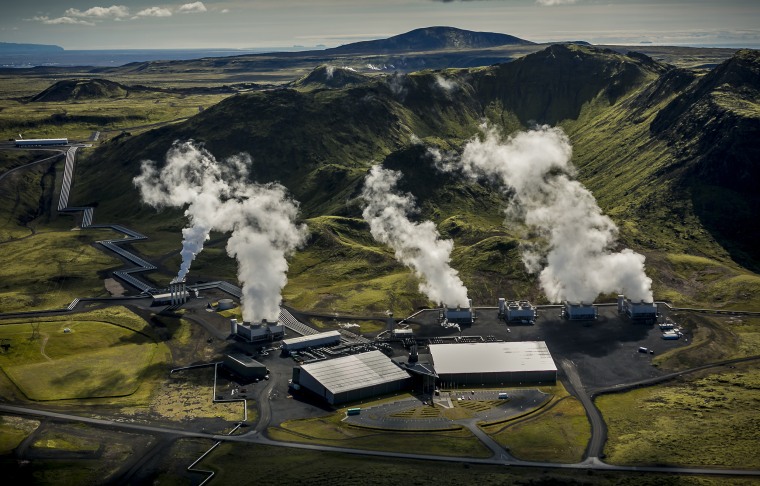 Image: The Climeworks Hellisheidi power plant in Iceland