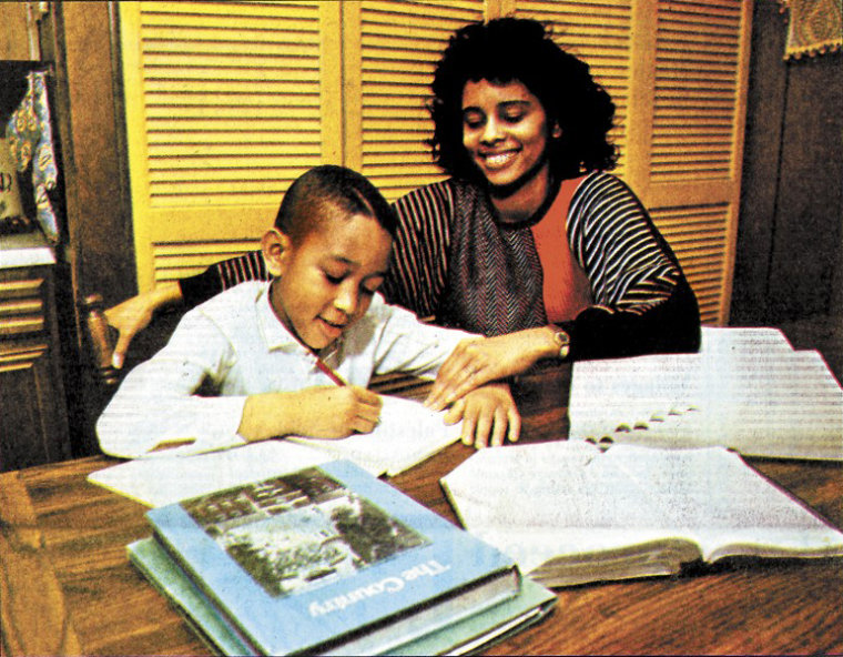 Image: John Stephens, winner of the 1989 District Spelling Bee