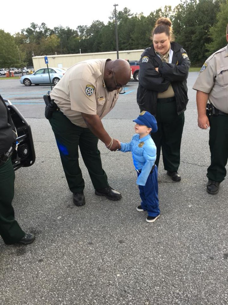 Since the Oct. 3 funeral procession, several local law enforcement groups have reached out to Cohen's family to recognize the toddler.  