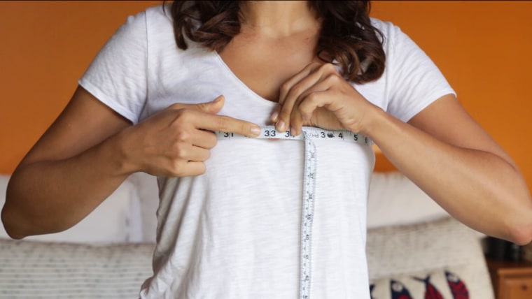 How to measure bra size